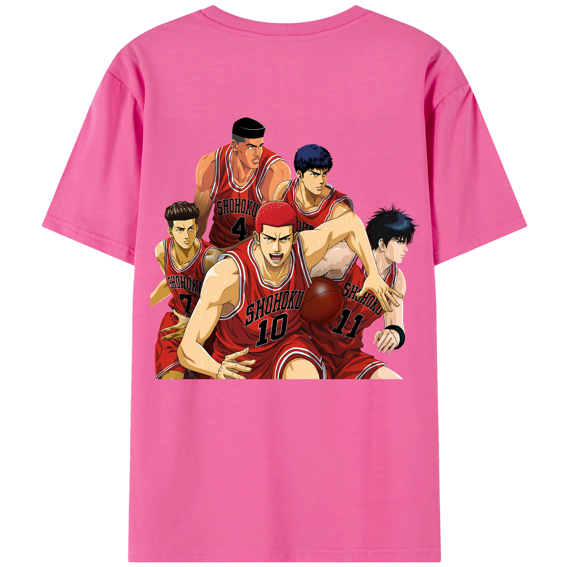 （画像用） SLAM DUNK／スラムダンク レディース半袖Tシャツ(バックプリント)